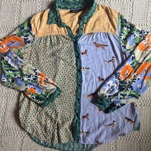 Maeve by Anthropologie Paz Button-Down